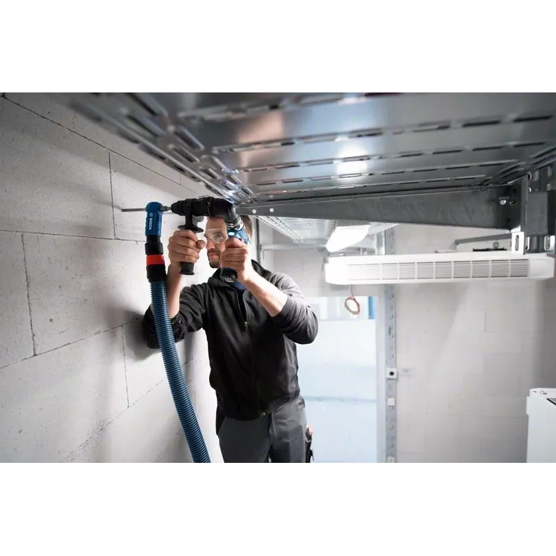 Bosch GFA 12-H Professional 1600A024LN FlexiClick adaptador de martelo perfurador, SDS-plus, com batente de profundidade e punho adicional, para GSR 12V-15 FC / 12V-35 FC, preto