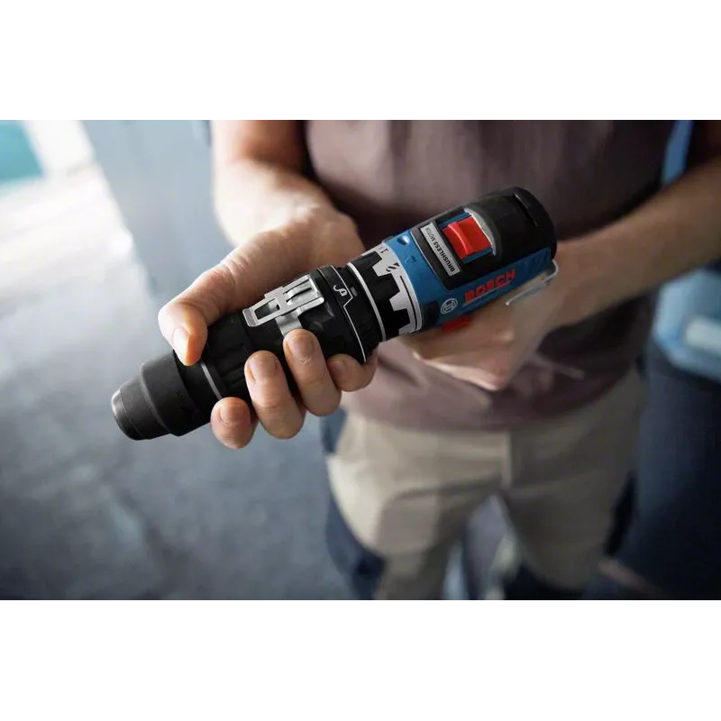 Bosch GFA 12-H Professional 1600A024LN FlexiClick adaptador de martelo perfurador, SDS-plus, com batente de profundidade e punho adicional, para GSR 12V-15 FC / 12V-35 FC, preto