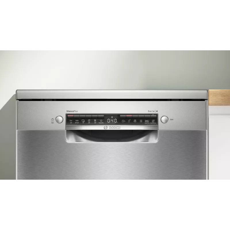 Máquina de lavar loiça Bosch Serie 4 SMS4EVI08E de instalação livre 14 conjuntos