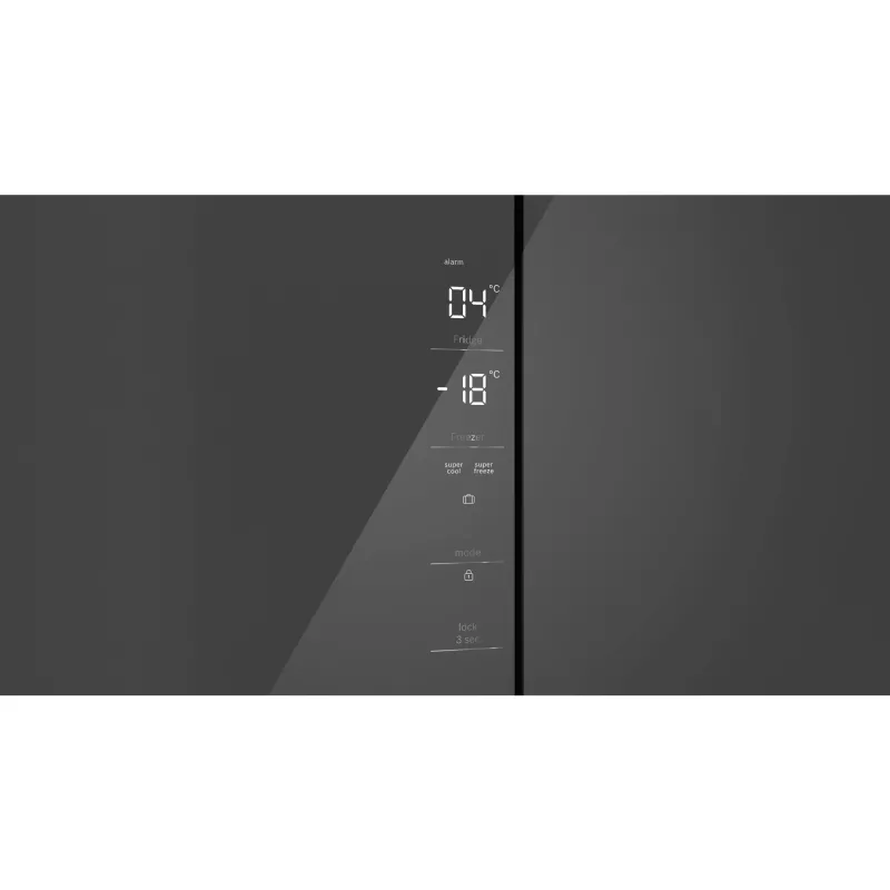 Frigorífico side-by-side Bosch Serie 4 KMC85LEEA de instalação livre 547 L cinzento