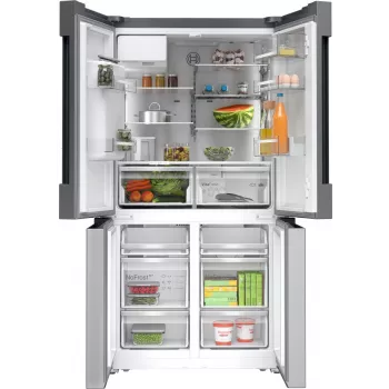 Frigorífico side-by-side Bosch Serie 6 KFI96APEA de instalação livre 574 L aço inoxidável escovado