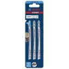 Lâmina de serra de recortar Bosch T 308 BFP bimetal 3 unid.