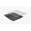 Conjunto de aparelhos de cozinha Bosch HEG517BB4 + NVS645CB6E placa de indução por zonas elétrica