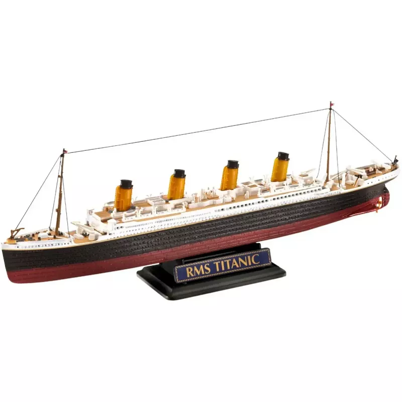 Modelo de navio REVELL RMS Titanic 1:700 / 1:1200 – kit de montagem em plástico (MPN 05727)