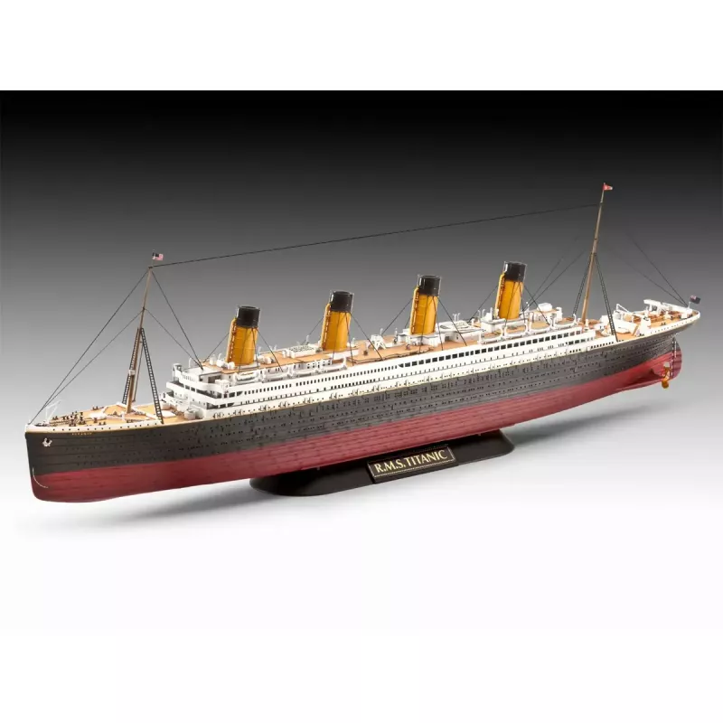 Modelo de navio REVELL RMS Titanic 1:700 / 1:1200 – kit de montagem em plástico (MPN 05727)