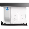 Máquina de lavar e secar roupa Bosch Serie 8 WNC254AS0 de livre instalação carregamento frontal aço inoxidável