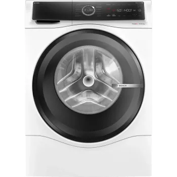 Máquina de lavar e secar roupa Bosch Serie 8 WNC254A40 de livre instalação carregamento frontal branco