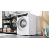 Máquina de lavar e secar roupa Bosch Serie 8 WNC254A40 de livre instalação carregamento frontal branco