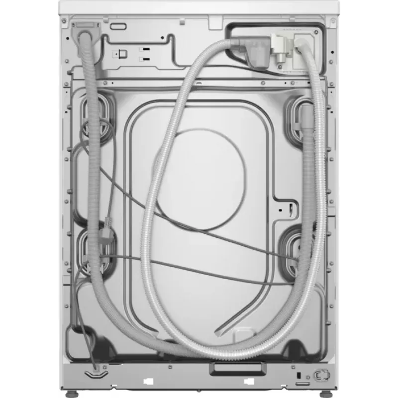 Máquina de lavar roupa Bosch Serie 6 WGH244A40 de carregamento frontal 9 kg 1257 rpm preto, branco