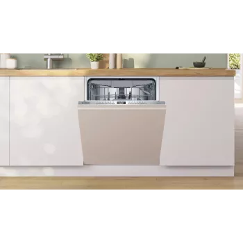 Máquina de lavar louça Bosch Serie 4 SBH4ECX28E, totalmente integrada, 14 conjuntos de louça, 42 dB