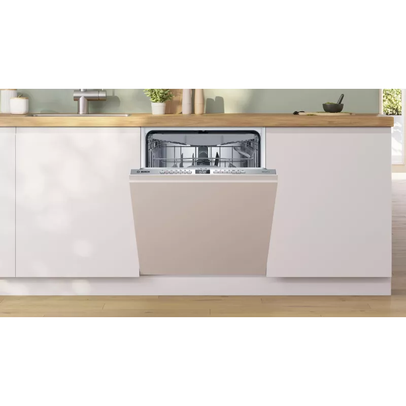 Máquina de lavar louça Bosch Serie 4 SBH4ECX28E, totalmente integrada, 14 conjuntos de louça, 42 dB