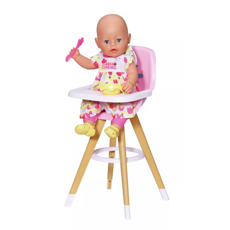 Acessório para boneca BABY born 829271 cadeira alta para boneca