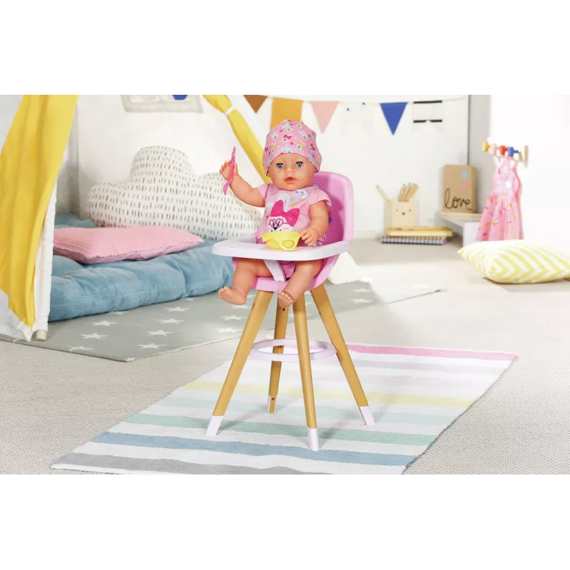 Acessório para boneca BABY born 829271 cadeira alta para boneca