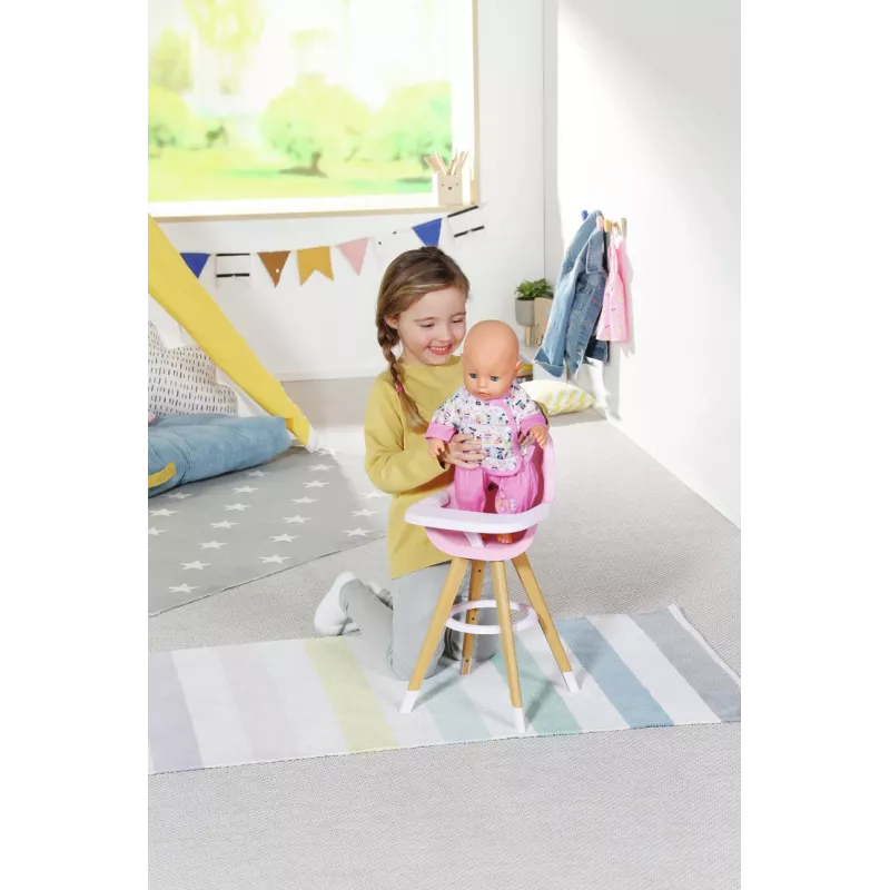 Acessório para boneca BABY born 829271 cadeira alta para boneca