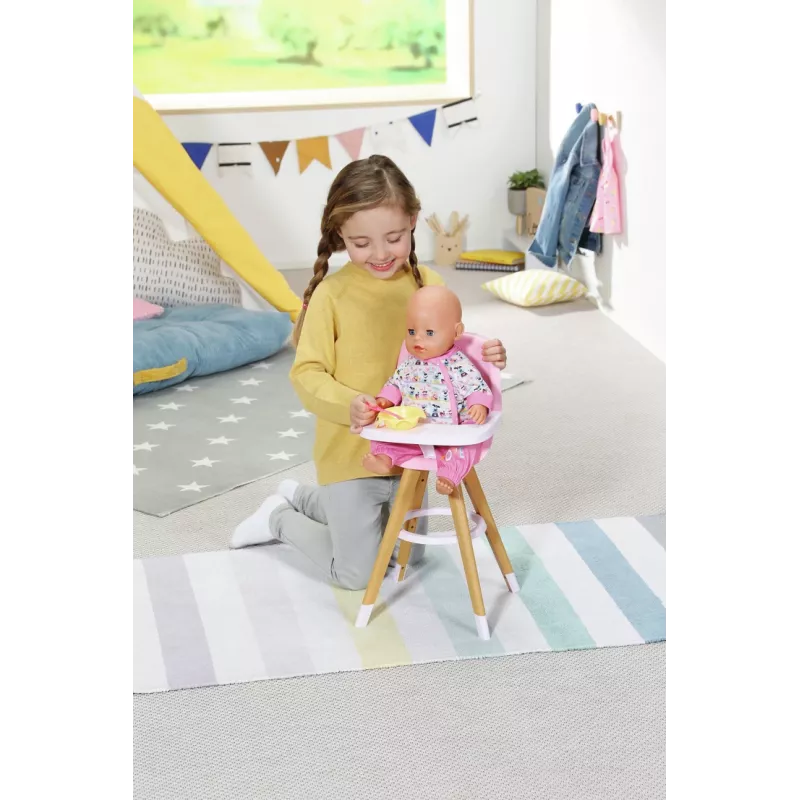 Acessório para boneca BABY born 829271 cadeira alta para boneca
