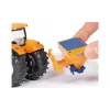 Siku Trator com Lâmina e Espalhador de Sal, Modelo de Trator, Pré-montado, 1:50, Metal, Plástico, 3 Ano(s), Preto, Azul, Laranja