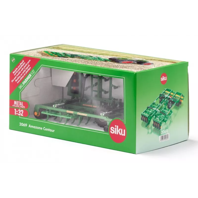 Siku 2069 Modelo à Escala 1:32, Equipamento Agrícola, Preto, Verde, Laranja