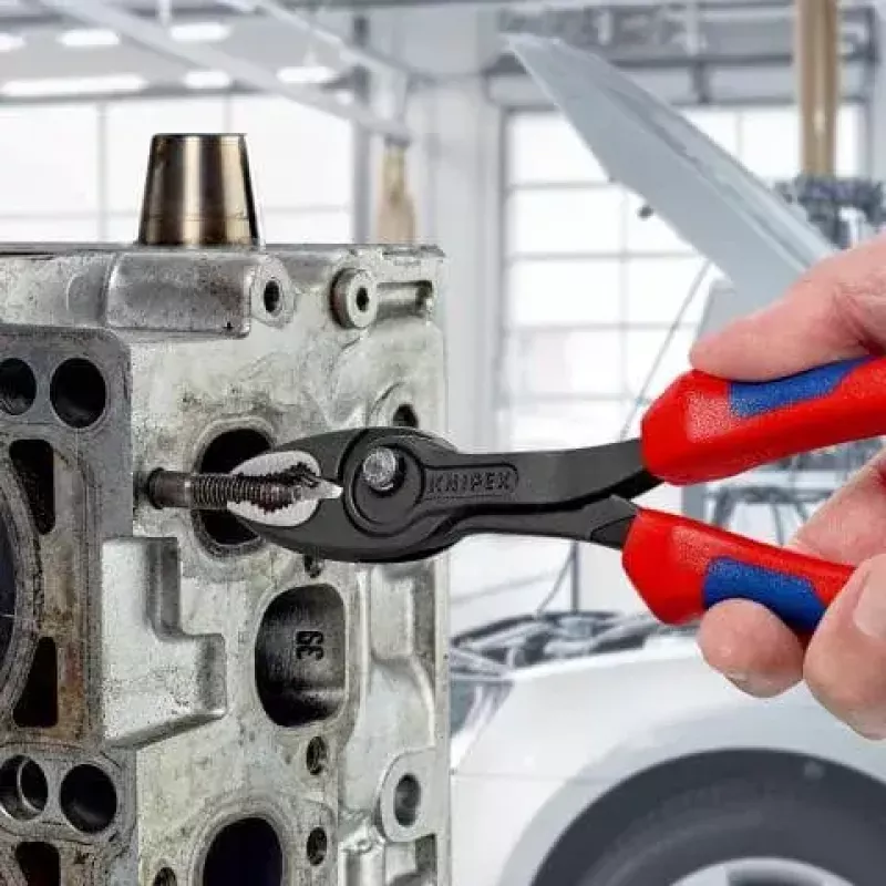 Alicate de Pressão Knipex TwinGrip Largura das Mandíbulas 5,1 cm Comprimento 200 mm