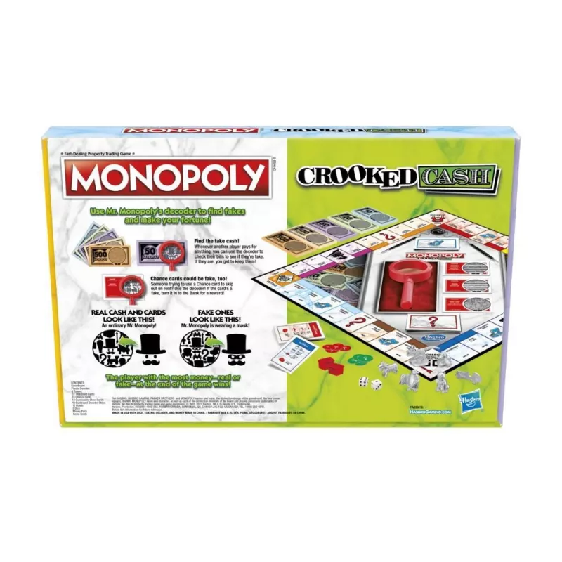 Jogo de tabuleiro Hasbro Gaming MONOPOLY jogo educativo