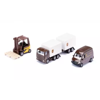 Siku Super 6324 DHL conjunto de oferta, veículos em miniatura de brincar
