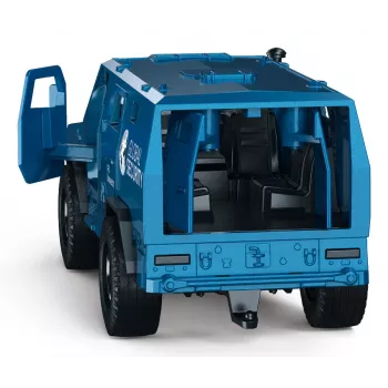 Siku carrinha de transporte de valores modelo de transporte especial pré-montado 1:50
