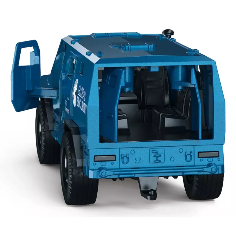 Siku carrinha de transporte de valores modelo de transporte especial pré-montado 1:50