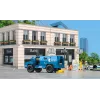 Siku carrinha de transporte de valores modelo de transporte especial pré-montado 1:50