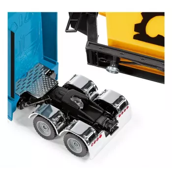 Siku Freightliner Cascadia modelo de reboque pré-montado 1:50