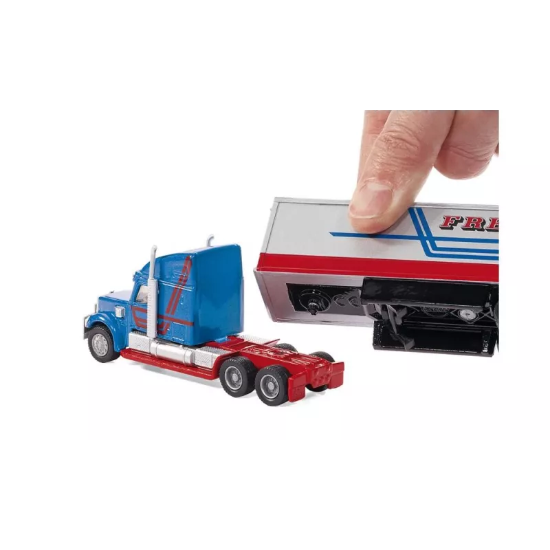 Siku 1806 Super Road Train DHL veículo em miniatura, a partir dos 3 anos, 169 g