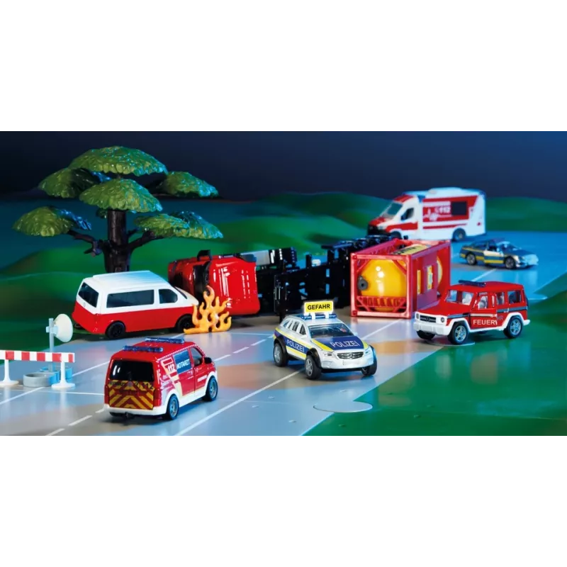 Siku Mercedes-Benz E-Klasse All Terrain 4X4 Polícia modelo de carro de polícia pré-montado 1:50