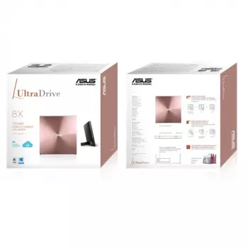Unidade ótica ASUS SDRW-08U5S-U DVD Super Multi DL rosa