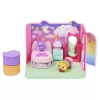 Gabby's Dollhouse, Quarto Bons Sonhos com figura Pillow Cat e 3 acessórios, 3 móveis e 2 entregas, brinquedo para crianças a partir dos 3 anos
