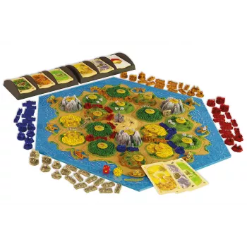 Kosmos Catan - Edição 3D Jogo de tabuleiro tradicional