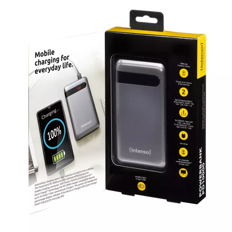 Powerbank portátil Intenso PD10000 10000 mAh