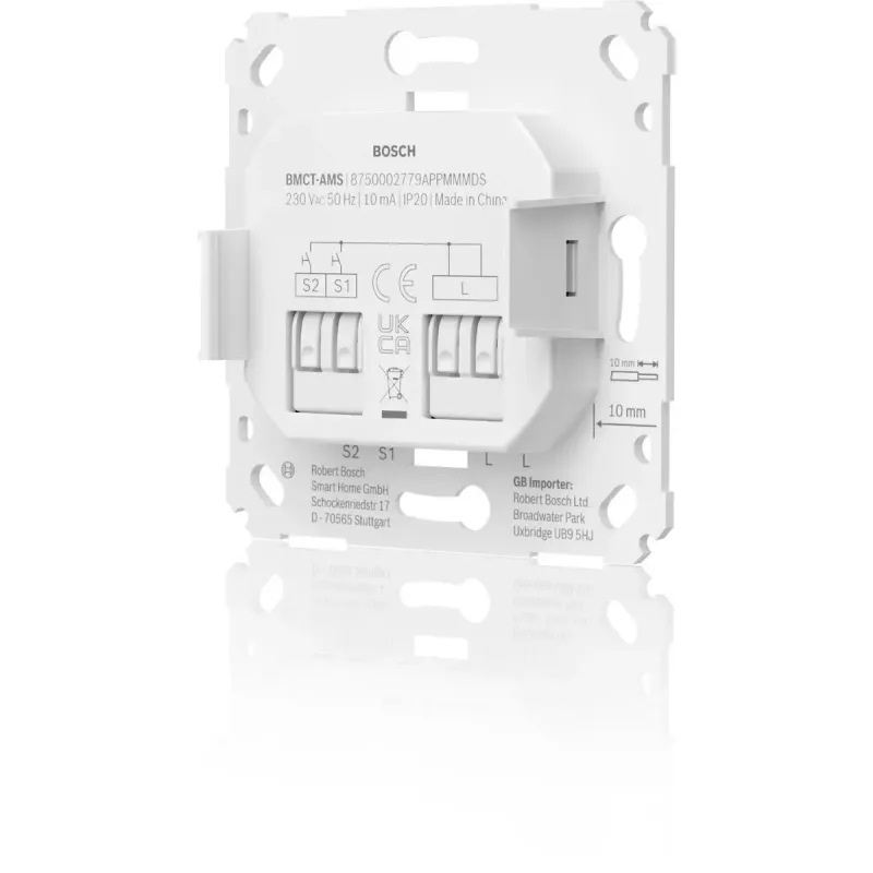 Conjunto de interruptores de parede, 4 peças, Bosch Smart Home, para atuadores inteligentes, branco