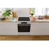 Gorenje GEC6C40WD fogão independente placa vitrocerâmica elétrica preto, branco