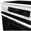 Gorenje GEC6C40WD fogão independente placa vitrocerâmica elétrica preto, branco
