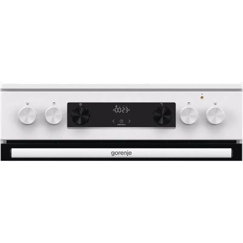 Gorenje GEC6C40WD fogão independente placa vitrocerâmica elétrica preto, branco