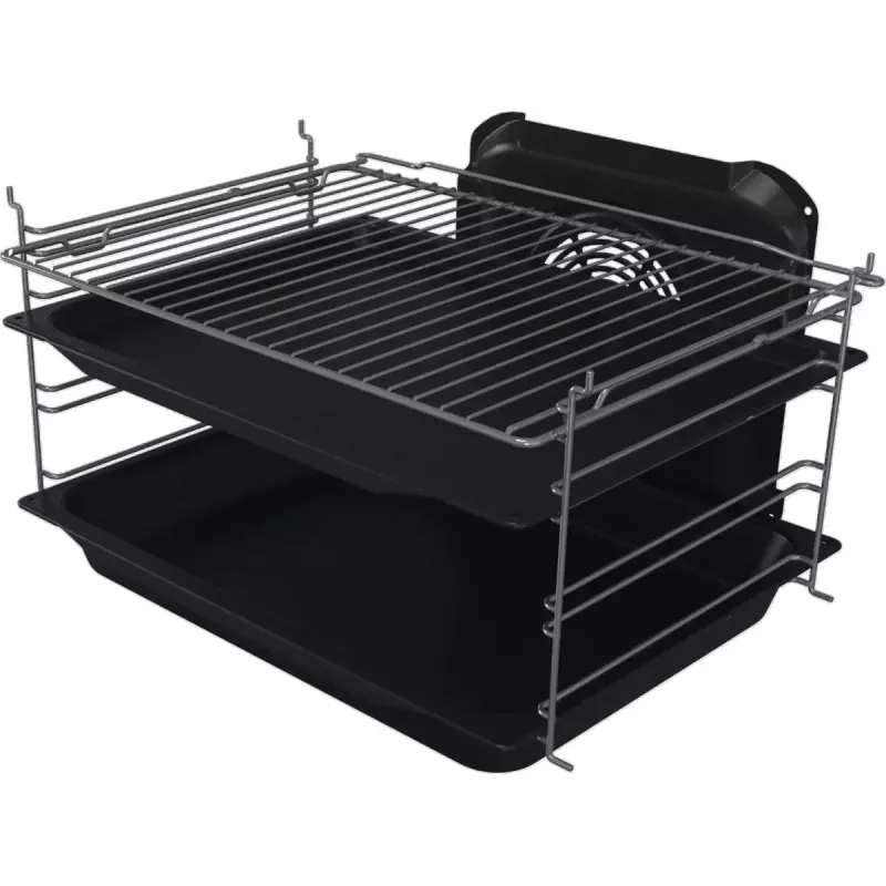 Gorenje GEC6C40WD fogão independente placa vitrocerâmica elétrica preto, branco