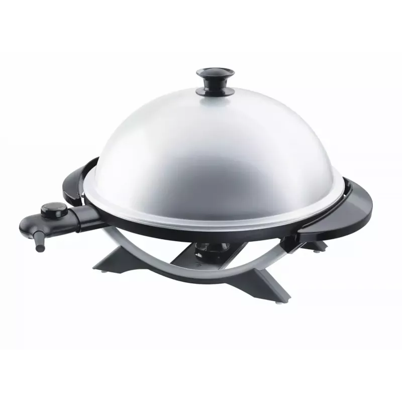 Grelhador elétrico Steba VG 250 tacho preto prateado 1800 W