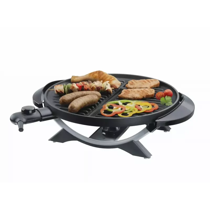 Grelhador elétrico Steba VG 250 tacho preto prateado 1800 W