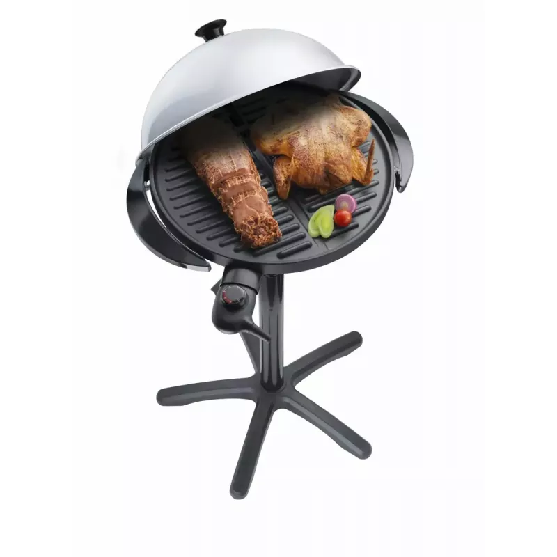 Grelhador elétrico Steba VG 250 tacho preto prateado 1800 W