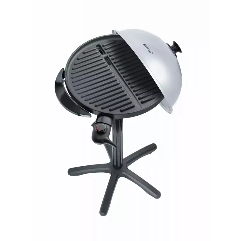 Grelhador elétrico Steba VG 250 tacho preto prateado 1800 W