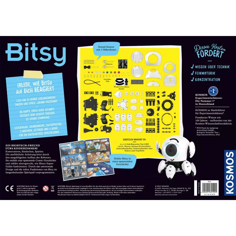 Kosmos Bitsy jogo de construção