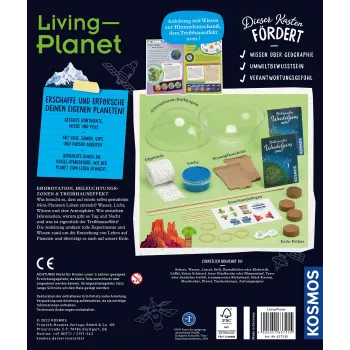 Kosmos Living Planet, caixa de experiências, ecologia, 7 ano(s)