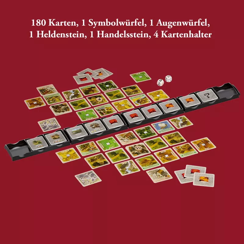 Kosmos CATAN - Das Duell jogo de cartas, 2 jogadores, a partir dos 10 anos