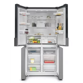 Frigorífico side-by-side Siemens iQ300 KF96NVPEA de instalação livre 605 L prateado