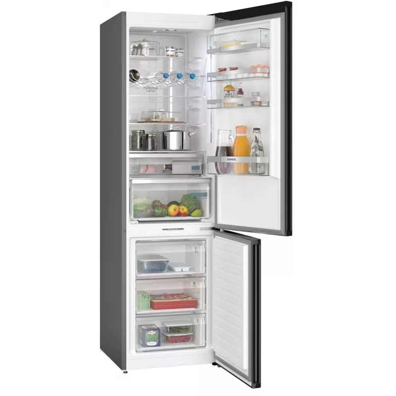 Combinado frigorífico-congelador Siemens iQ500 KG39NAXCF de instalação livre 363 l aço inoxidável