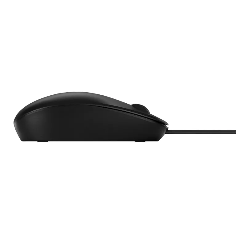 HP 128 Rato com fio laser, ambidestro, laser, USB Type-A, 1200 DPI, preto