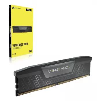 CORSAIR Memória 32 GB (2x 16 GB) DDR5 DRAM 6000 MT/s CL38 Kit de memória Vengeance preto